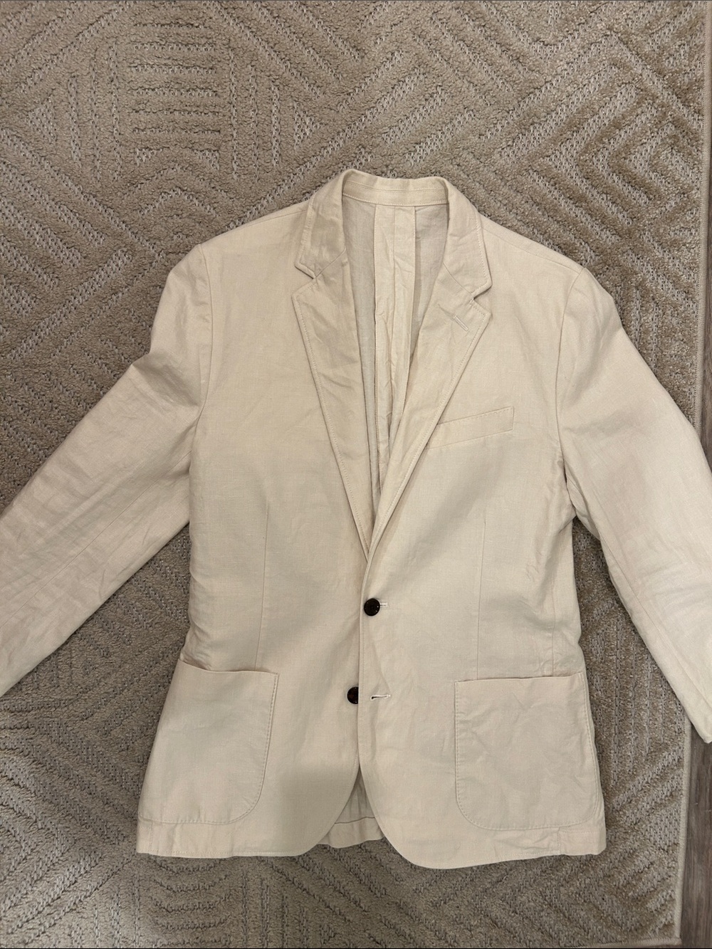 J. Crew Light Cream Thomson slim fit Sport Coat